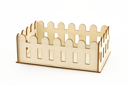 cercado de madera para montar - Soportes de Pascua para decorar – 10doigts.fr