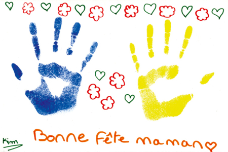 Handprint Canvas - 0 - Mother's Day Crafts - 10doigts.com - Mother's Day Crafts – 10doigts.fr
