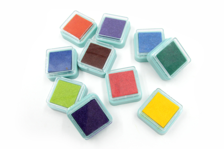 Tampón de tinta de colores - 10 colores - Tampón – 10doigts.fr