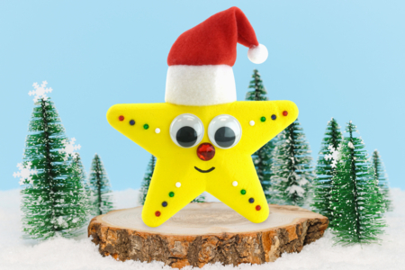 13.5 cm Styrofoam Star - Decorative Shapes - Styrofoam – 10doigts.fr