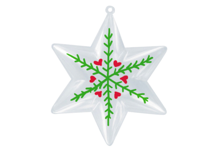 Transparent Plastic Stars - 10 Pieces - 5 - Transparent Plastic - 10doigts.com - Transparent Plastic – 10doigts.fr