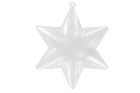Transparent Plastic Stars - 10 Pieces - 4 - Transparent Plastic - 10doigts.com - Transparent Plastic – 10doigts.fr