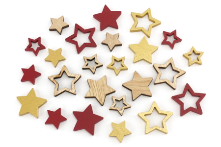 estrellas de madera navideñas - Deco Navidad estrellas – 10doigts.fr