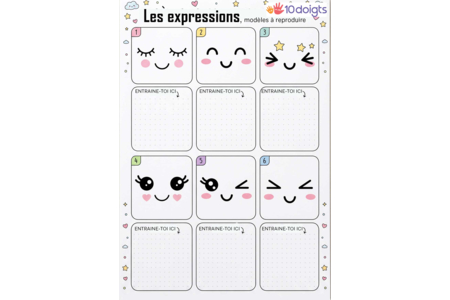 expressions à télécharger - Craft Activities Painting: Creations for All Ages and All Desires – 10doigts.fr