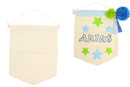 Bandera de algodón - Algodón, lino - Textiles – 10doigts.fr