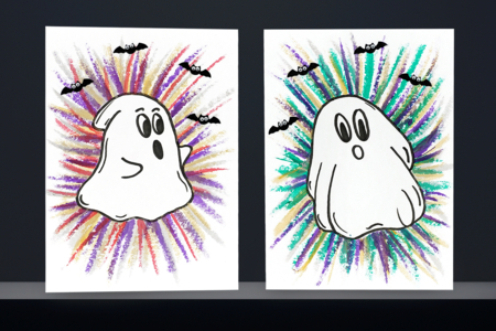 fantasma actividad fácil halloween niños - Actividades manuales Halloween – 10doigts.fr
