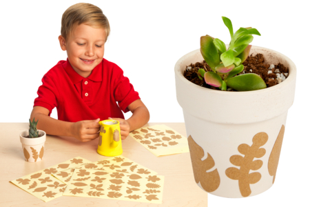hojas árbol adhesivos kraft - Gomets de otoño – 10doigts.fr