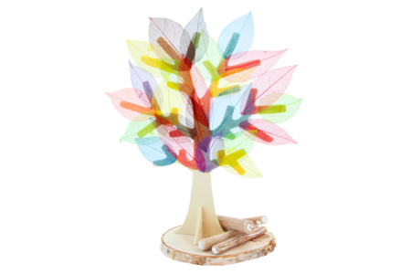 Colored Natural Leaf Skeletons - 100 Pieces - 3 - Decorative Flowers and Leaves - 10doigts.com - Decorative Flowers and Leaves – 10doigts.fr