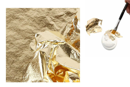 Gold or Silver Foil Sheets - 25 Sheets - 7 - Metallic Papers - 10doigts.com - Metallic Papers – 10doigts.fr