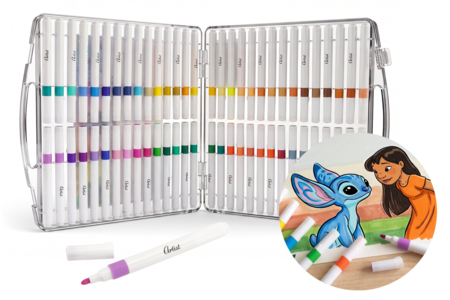 acrylic markers mystery coloring - Paint Markers – 10doigts.fr