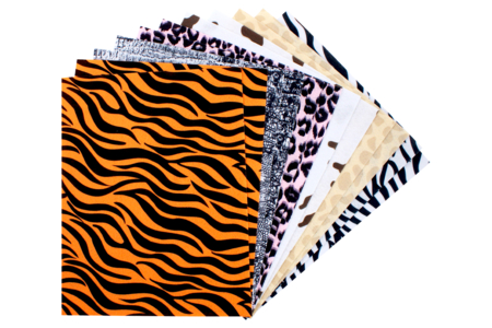 Felt "Animals", 24 x 30 cm - 12 sheets - 1 - Felt Sheets - 10doigts.com - Felt Sheets – 10doigts.fr