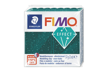 Fimo Effect 57gr - verde brillante - Pasta Fimo Effect – 10doigts.fr