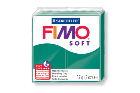 FIMO Soft - Emerald Green (56) - 1 - Fimo Soft Clay - 10doigts.com - Fimo Soft Clay – 10doigts.fr