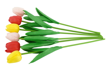 flores artificiales tulipanes - Flores y hojas decorativas – 10doigts.fr