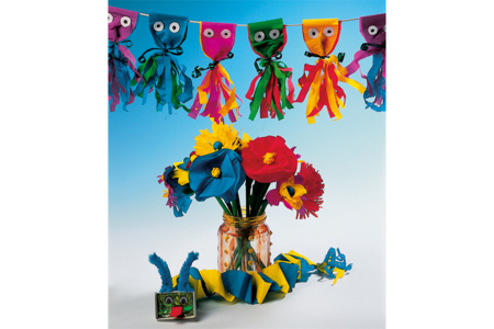 Crepe Paper, 50 cm x 2 m - in Color - 5 - Crepe Paper - 10doigts.com - Crepe Paper – 10doigts.fr