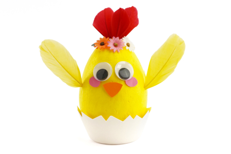 fleurs poussin - Flores y hojas decorativas – 10doigts.fr