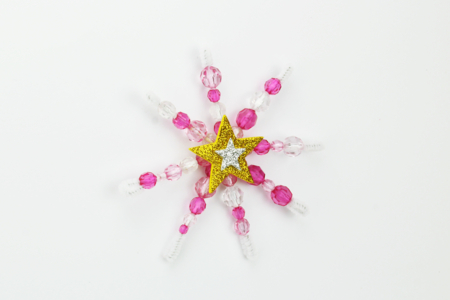Snowflake Beads - 6 - Kids Crafts Winter - 10doigts.com - Kids Crafts Winter – 10doigts.fr
