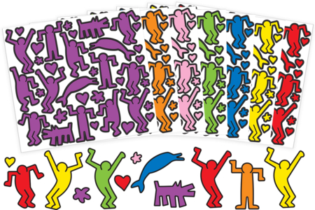 Colorful Strong Cardboard "La bamboche" Patterns - 250 Shapes - 1 - Paper Accessories - 10doigts.com - Paper Accessories – 10doigts.fr