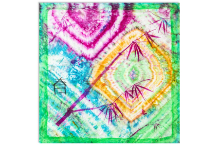Silk Square 55 x 55 cm - 4 - Silk - Textiles - 10doigts.com - Silk - Textiles – 10doigts.fr