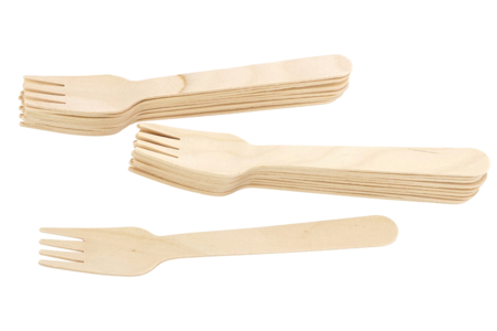 Wooden Forks - 20 Pieces - 1 - Wooden Objects for the Kitchen - 10doigts.com - Wooden Objects for the Kitchen – 10doigts.fr
