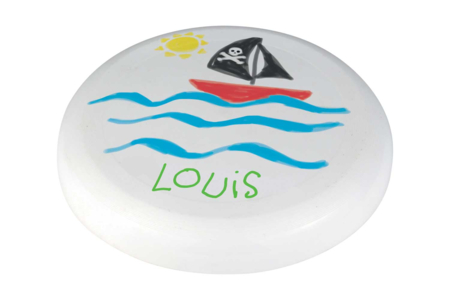 Decorative Frisbee - 5 - Coloring Supports - 10doigts.com - Opaque Plastic – 10doigts.fr