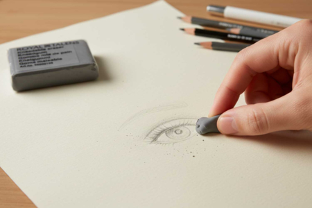 Goma de pan dibujo - Pasteles y Carboncillos – 10doigts.fr