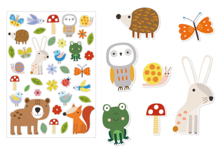 Gomets otoño reposicionables - Gomets estaciones – 10doigts.fr
