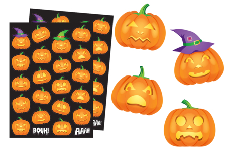 gomets calabazas halloween - Gomets Halloween – 10doigts.fr