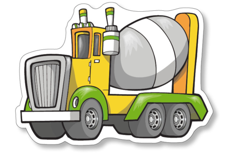 Construction Vehicle Stickers - 34 pcs - 1 - Transport and Profession Stickers - 10doigts.com - Transport and Profession Stickers – 10doigts.fr