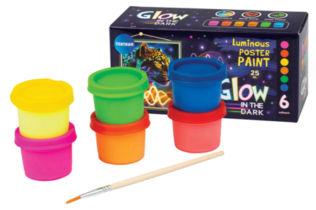 Phosphorescent Gouache 25 ml - 6 Colors - 1 - Fluorescent and Phosphorescent Paint - 10doigts.com - Fluorescent and Phosphorescent Paint – 10doigts.fr
