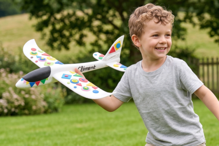 grand avion à décorer - Figuras de porexpán para decorar – 10doigts.fr