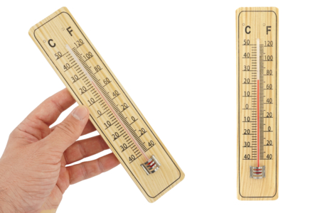 Large Wooden Thermometer - 1 - Wooden Objects for the Home - 10doigts.com - Decorative and DIY Thermometers – 10doigts.fr