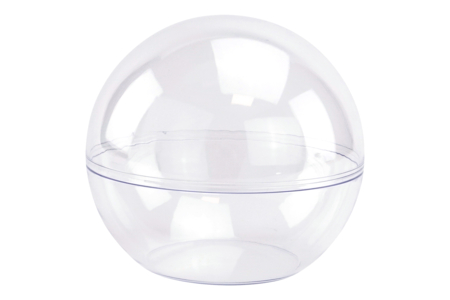 Large Transparent Plastic Ball for Display - 1 - Snow globe, Bell - 10doigts.com - Snow globe, Bell – 10doigts.fr