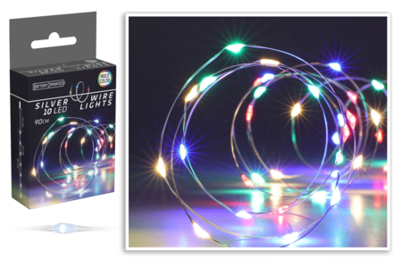 guirnalda LED multicolor - Artículos luminosos, guirnaldas y velas LED – 10doigts.fr