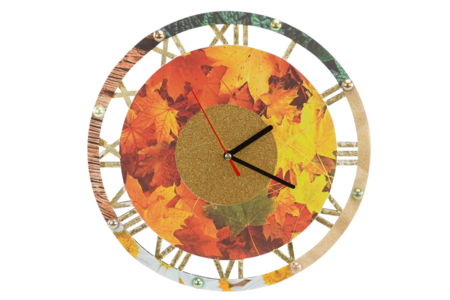 Roman Numerals Clock in Medium - 2 - Craftable Clocks - 10doigts.com - Craftable Clocks – 10doigts.fr