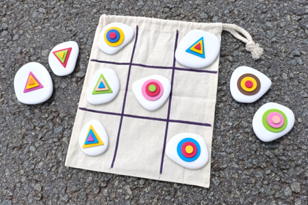 DIY Tic Tac Toe Game - 3 - Handicrafts Around Games to Enjoy Homemade Games - 10doigts.com - Handicrafts Around Games to Enjoy Homemade Games – 10doigts.fr