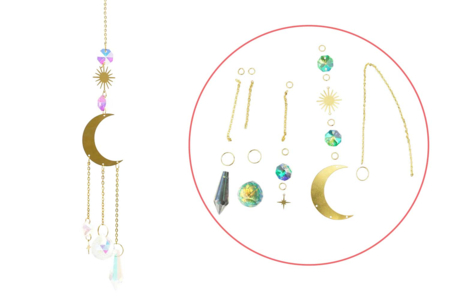 Sun Catcher Kit - 3 Assorted Suspensions - 5 - Dreamcatcher Kits - 10doigts.com - Dreamcatcher Kits – 10doigts.fr