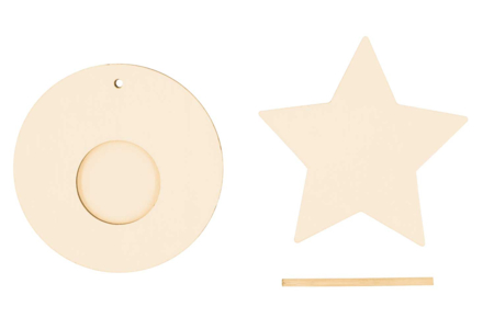 Kit candelabro niño madera - Candelabros y portavelas – 10doigts.fr