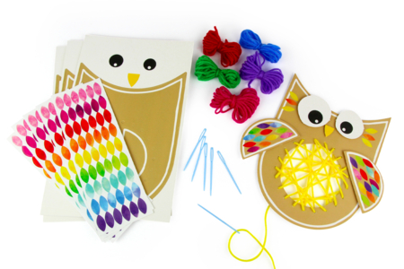 kit creativo búhos - Kits creativos Otoño – 10doigts.fr
