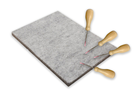 kit de bordado en fieltro - Cartas para rascar, para puntear – 10doigts.fr