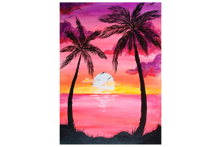 Diamond Painting Kit, Paradise - 1 - Diamond Painting: Complete Kit - 10doigts.com - Diamond Painting: Complete Kit – 10doigts.fr