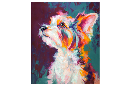Kit de pintura de diamantes, Yorkshire - Pintura de Diamantes: Kit completo – 10doigts.fr
