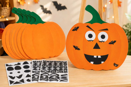 kit halloween citrouille - Halloween Craft Kits – 10doigts.fr