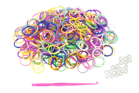 Kit mini elásticos - 1 set (300 elásticos) - Pulseras de hilos elásticos – 10doigts.fr