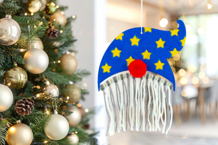 Gnome Hanging Kit - 6 Pieces - 3 - Christmas Wooden Objects - 10doigts.com - Christmas Wooden Objects – 10doigts.fr