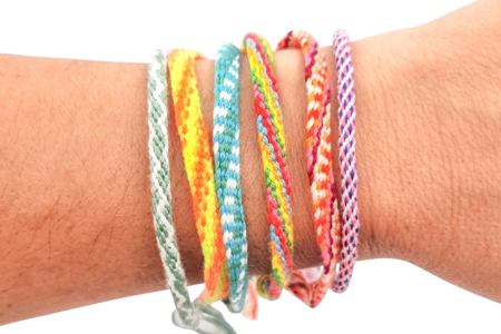 Kumihimo Kit for Making Bracelets - 6 - Cotton Thread, Skein - 10doigts.com - Cotton Thread, Skein – 10doigts.fr
