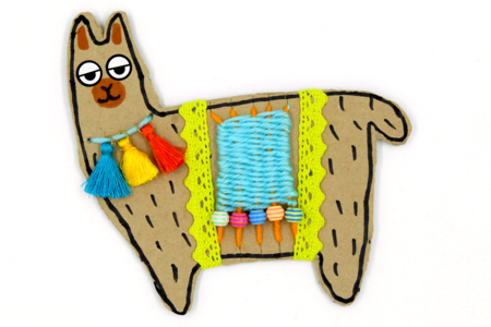 lama de cartón manualidades niños - Actividades manuales animales: nuestras ideas creativas para los niños – 10doigts.fr