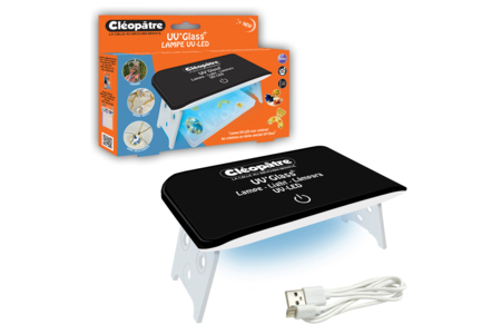 lampara UV resina cleopatra DIY - Resina - Modelado y moldeado – 10doigts.fr