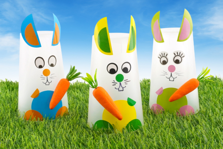 Styrofoam Carrots - 6 Pieces - Easter Decorative Accessories – 10doigts.fr