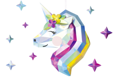 unicornio papel iridiscente - Papel metálico, brillante – 10doigts.fr